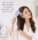 Peine Eléctrico con Spray y Masaje, Antiestático, Autolimpiante y Aplicador de Aceite Capilar