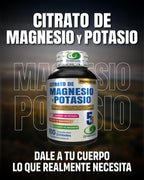 Citrato de magnesio y potasio 5en1 - X2